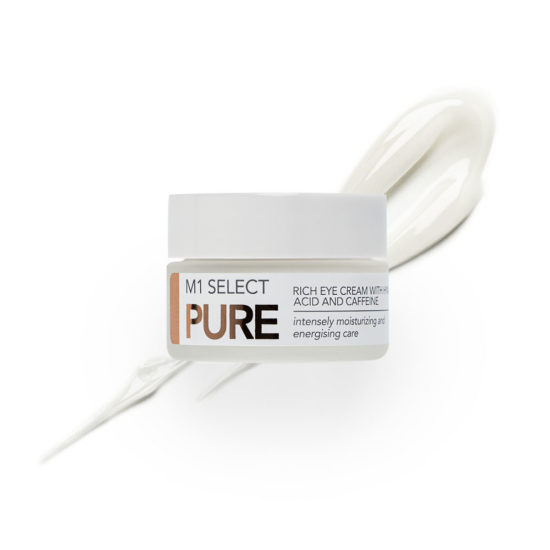 M1 SELECT PURE RICH EYE CREAM with texture